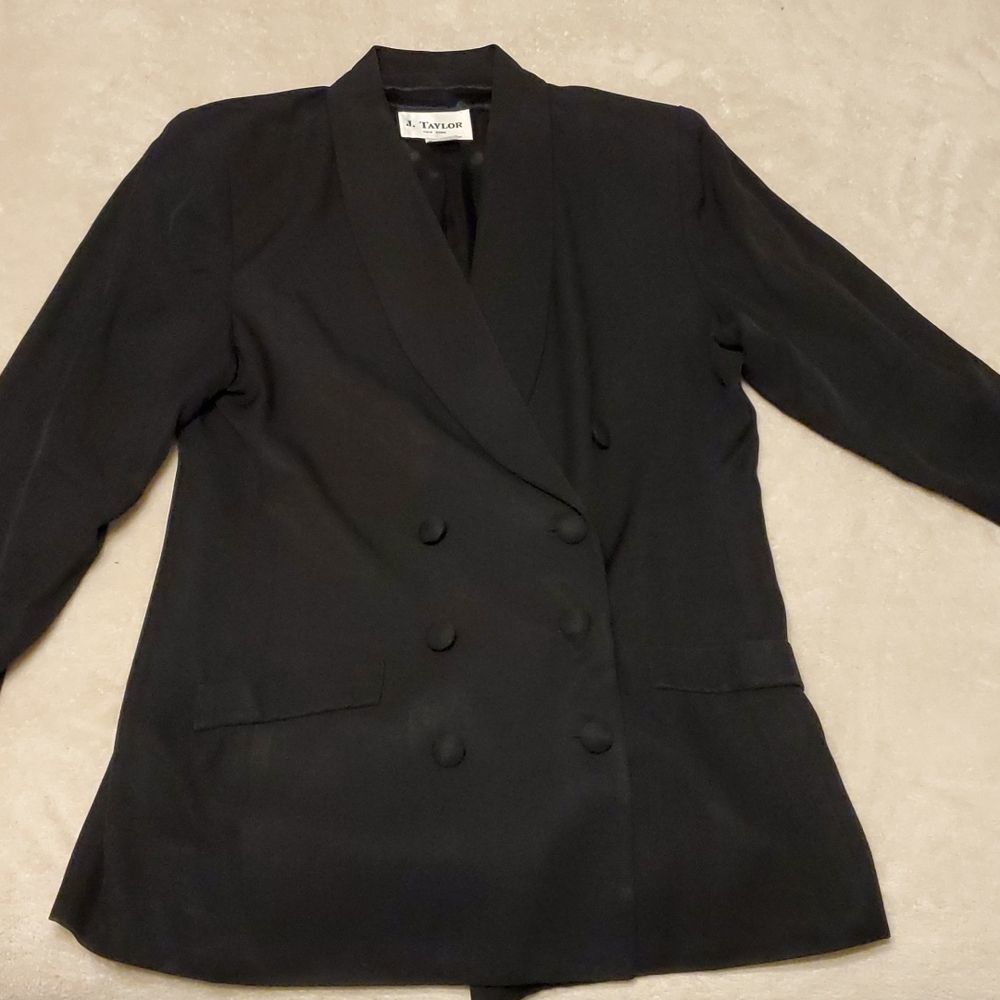 J. Taylor women's jacket black 14 petite